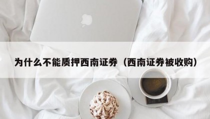 为什么不能质押西南证券（西南证券被收购）