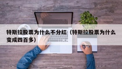 特斯拉股票为什么不分红（特斯拉股票为什么变成四百多）