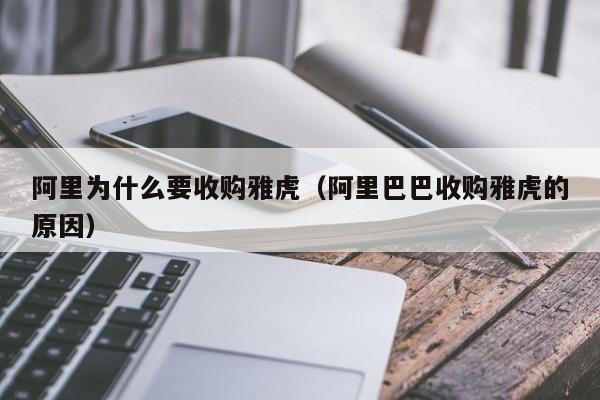 阿里为什么要收购雅虎(阿里巴巴收购雅虎的原因)